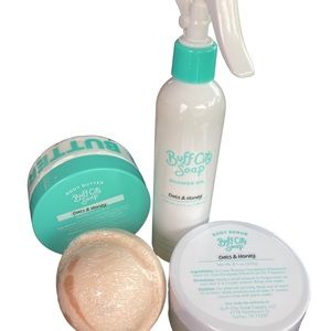 Buff City Soap Combo Box scent is Oats and Honey